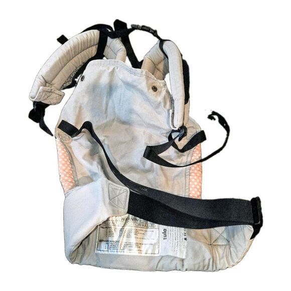 Tula Alpaca Coral Gray Ergonomic Adjustable Baby Toddler Wearing Travel Carrier main image 3